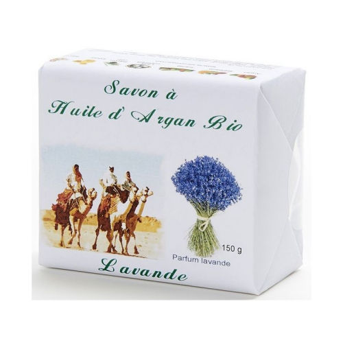 Savon  l huile d argan bio lavande 150 g