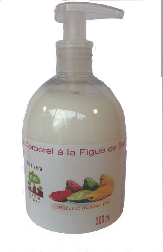 Body milk with organic prickly pear (macerat) 300 ml (pump)