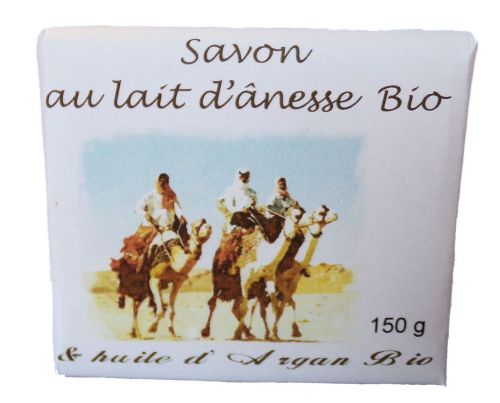 Soap with organic donkey milk and  organic Argan oil 150 g