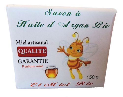 Soap with organic Argan oil & organic honey 150g